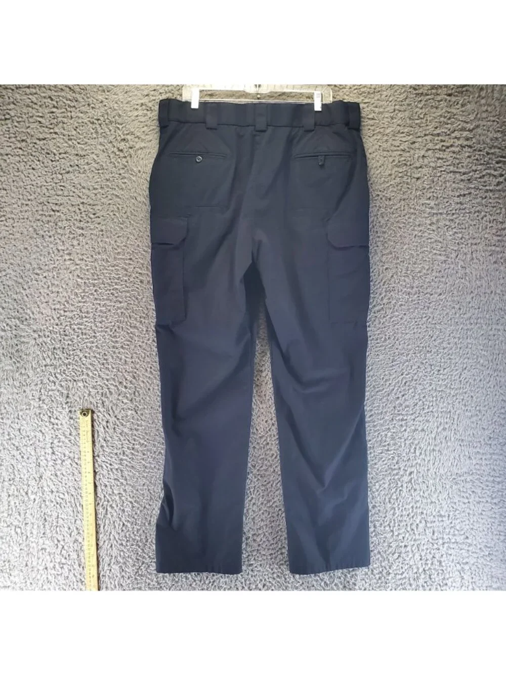 5.11 Tactical Pants Mens 38x34 Navy Blue Cargo Pocket Ripstop Workwear *Read*